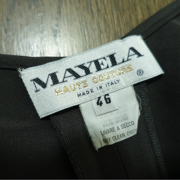 Mayela Couture silk sequin pants - Picture 3 of 4